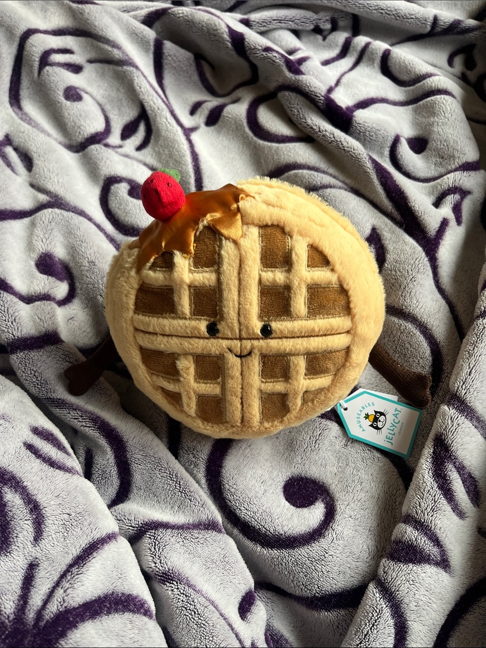 Jellycat Amuseables Rene Waffle🧇🍓